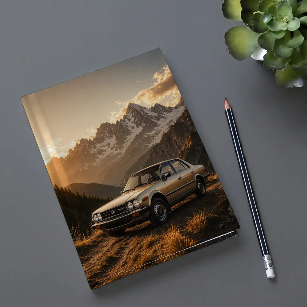 Honda Accord Classic Sedan Mountain Sunset – Notebooks