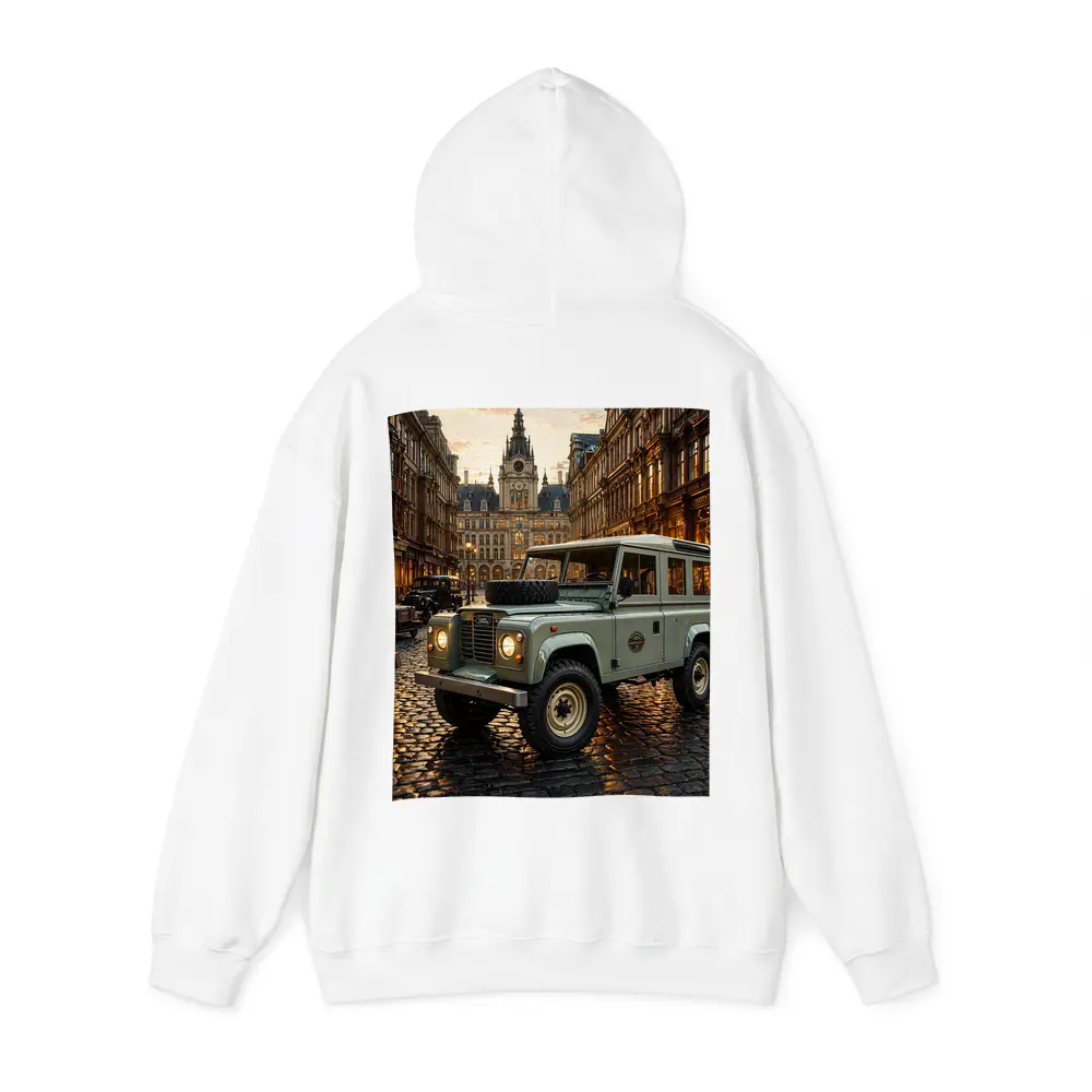 Land Rover Defender Classic European City Street – Hoodies