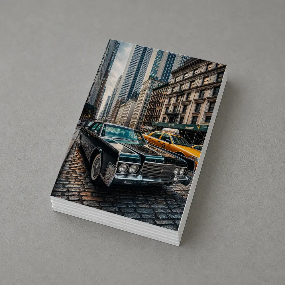 Lincoln Continental Classic Car New York City – Postcards