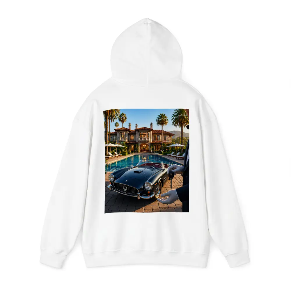 Classic Maserati 3500 GT Poolside Mansion – Hoodies