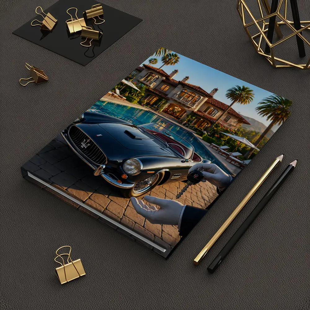 Classic Maserati 3500 GT Poolside Mansion – Notebooks