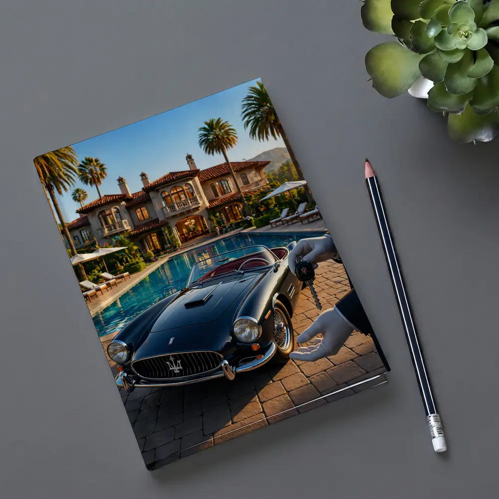 Classic Maserati 3500 GT Poolside Mansion – Notebooks
