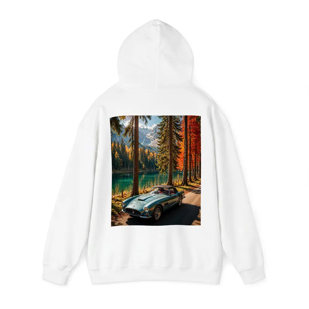 Vintage Maserati Classic Car Alpine Lake – Hoodies