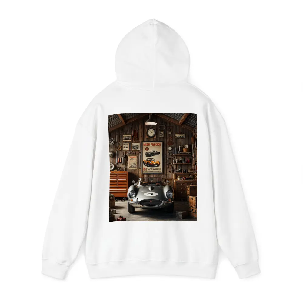 Vintage Sports Car Classic Retro Garage – Hoodies