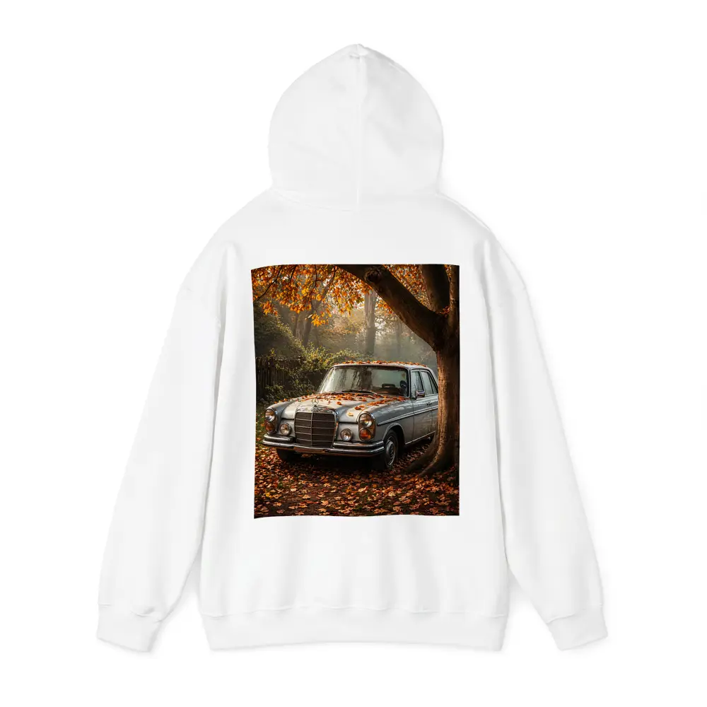 Vintage Mercedes Benz Sedan Autumn Forest – Hoodies