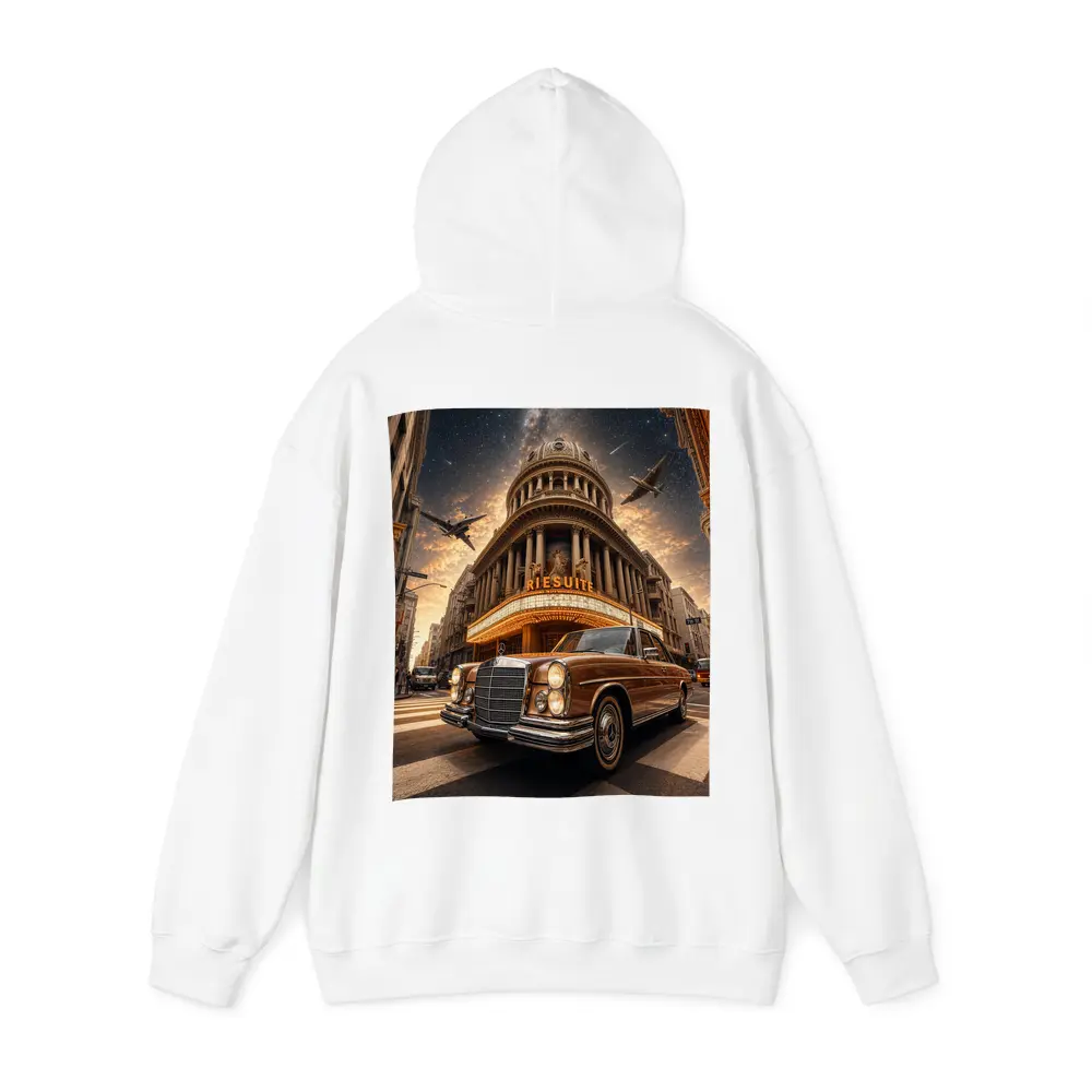 Vintage Mercedes Benz Classic Coupe City Night – Hoodies