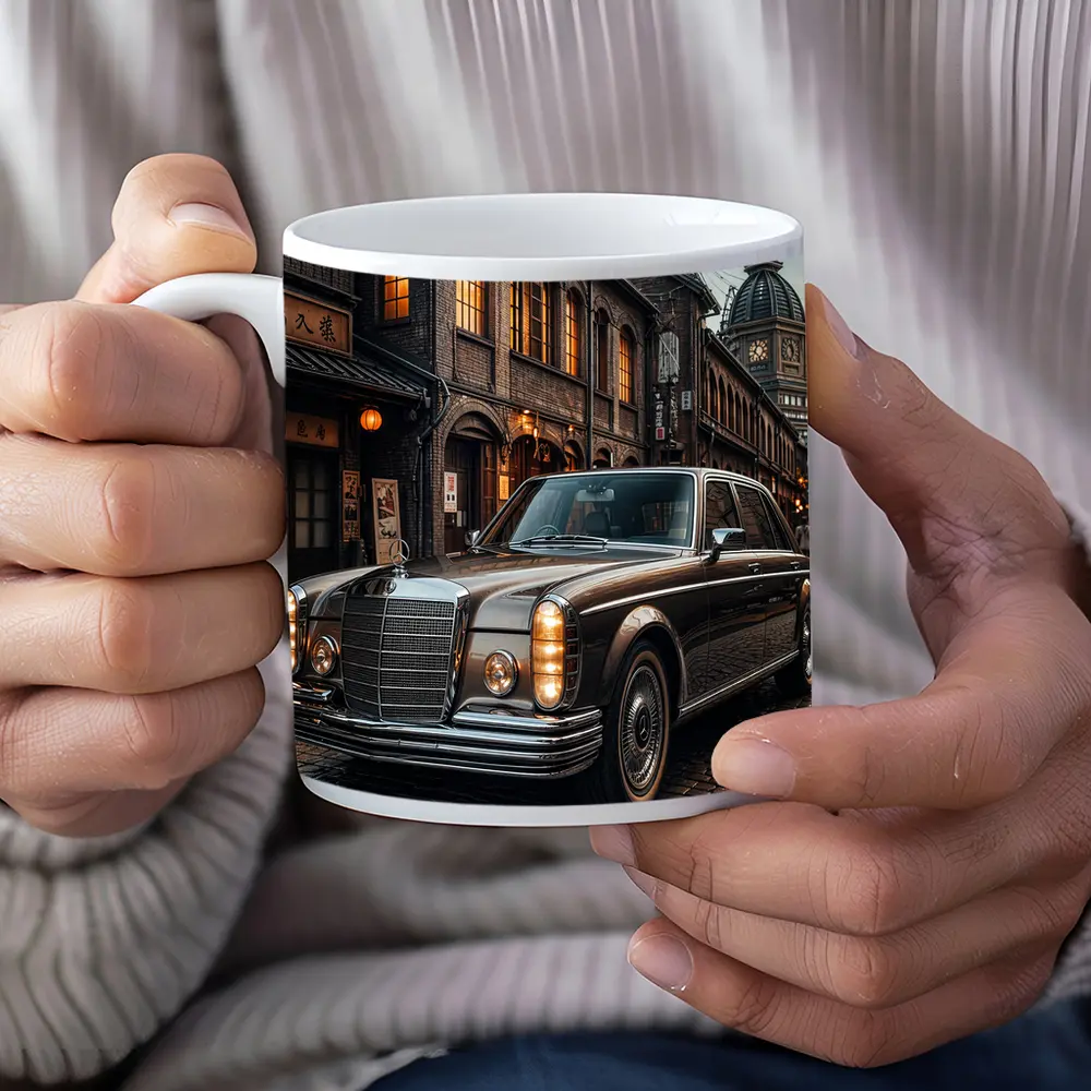 Vintage Mercedes Benz S Class Old Tokyo – Mugs