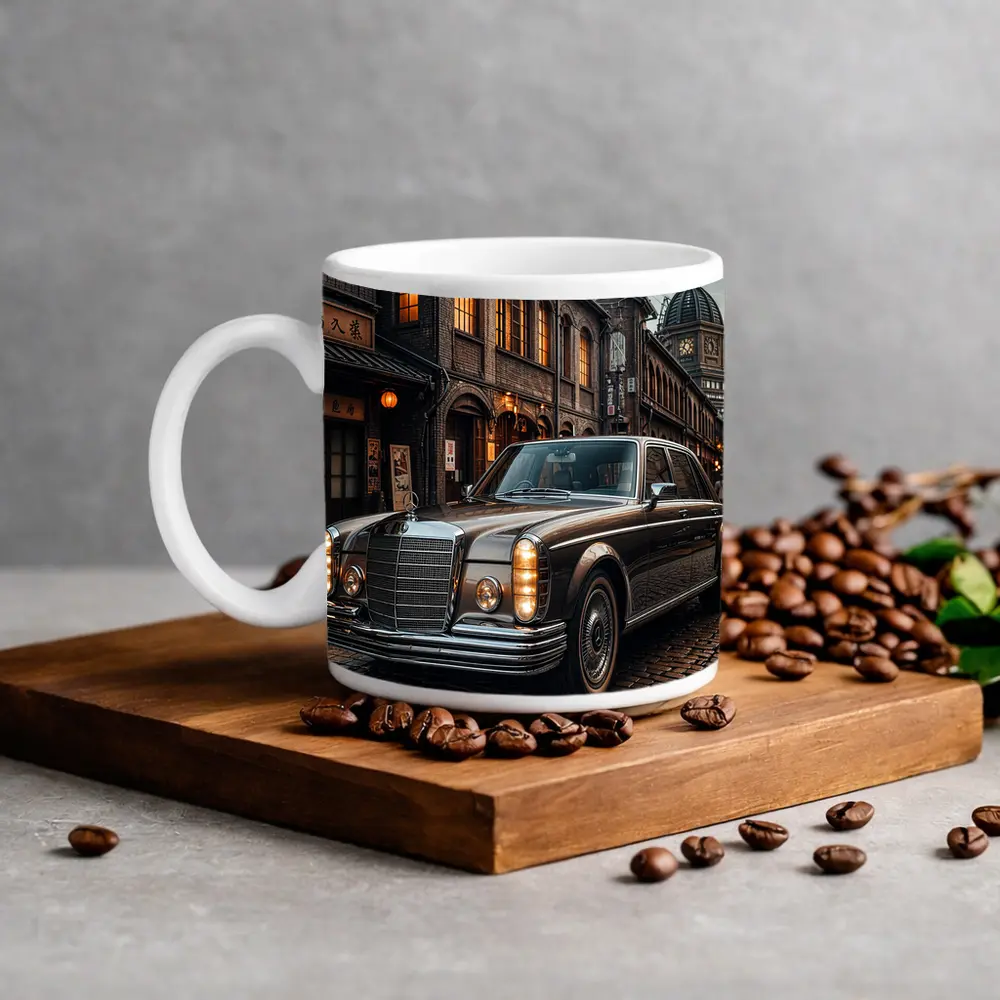 Vintage Mercedes Benz S Class Old Tokyo – Mugs