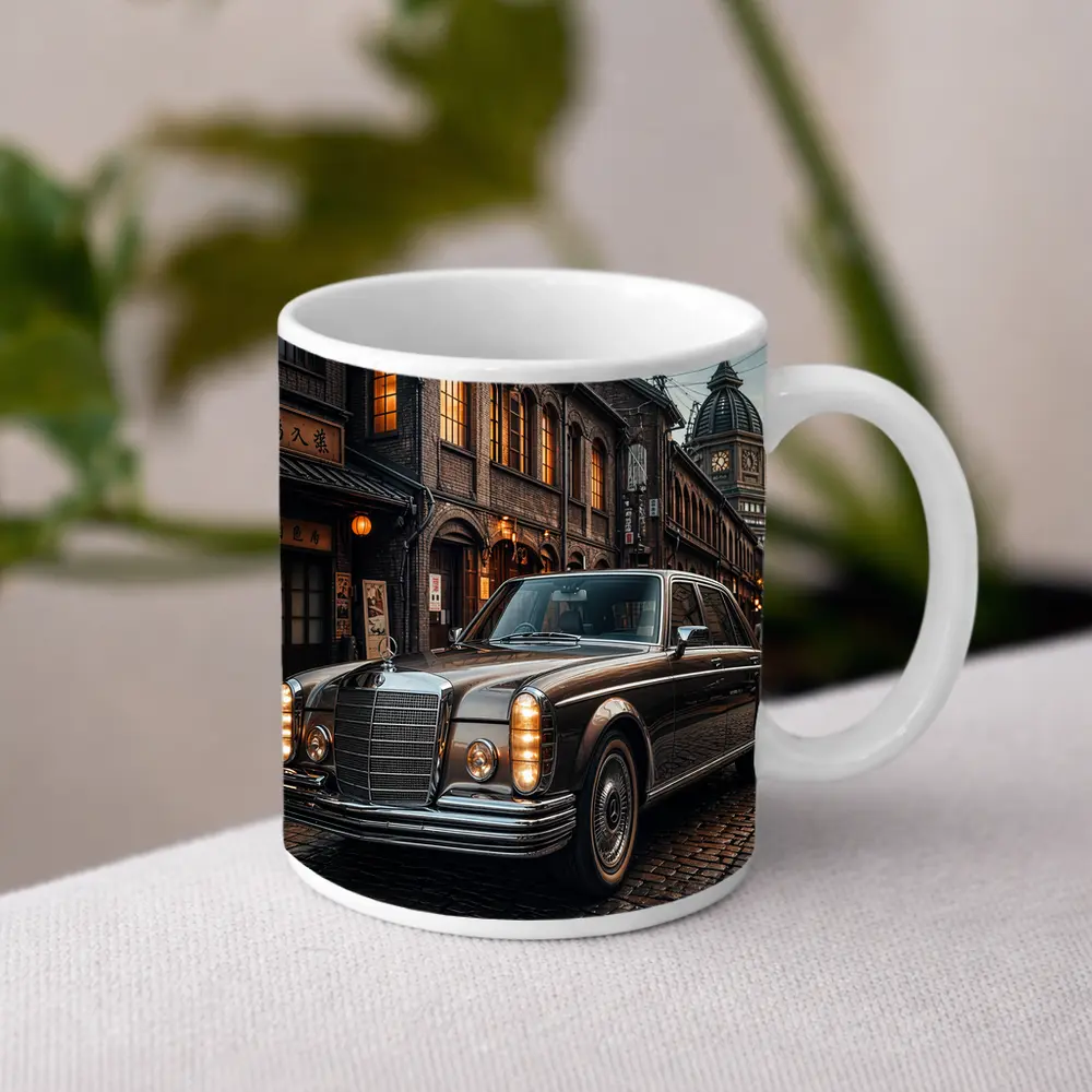 Vintage Mercedes Benz S Class Old Tokyo – Mugs