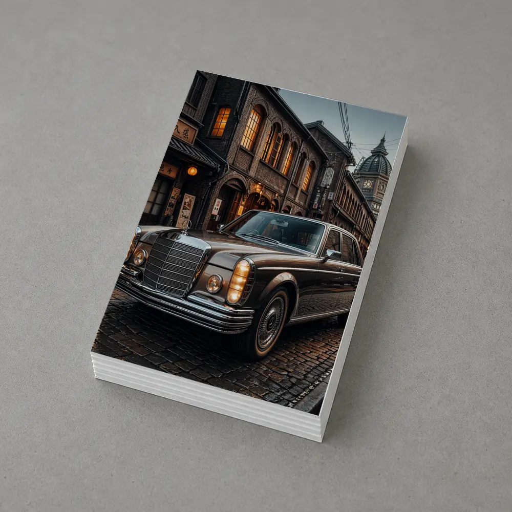 Vintage Mercedes Benz S Class Old Tokyo – Postcards