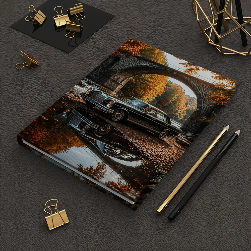 Vintage Mercedes Benz S Class Stone Bridge – Notebooks