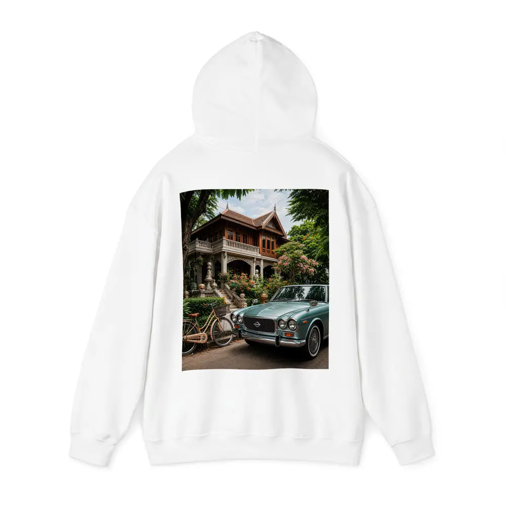 Vintage Nissan Classic Car Thai Villa – Hoodies