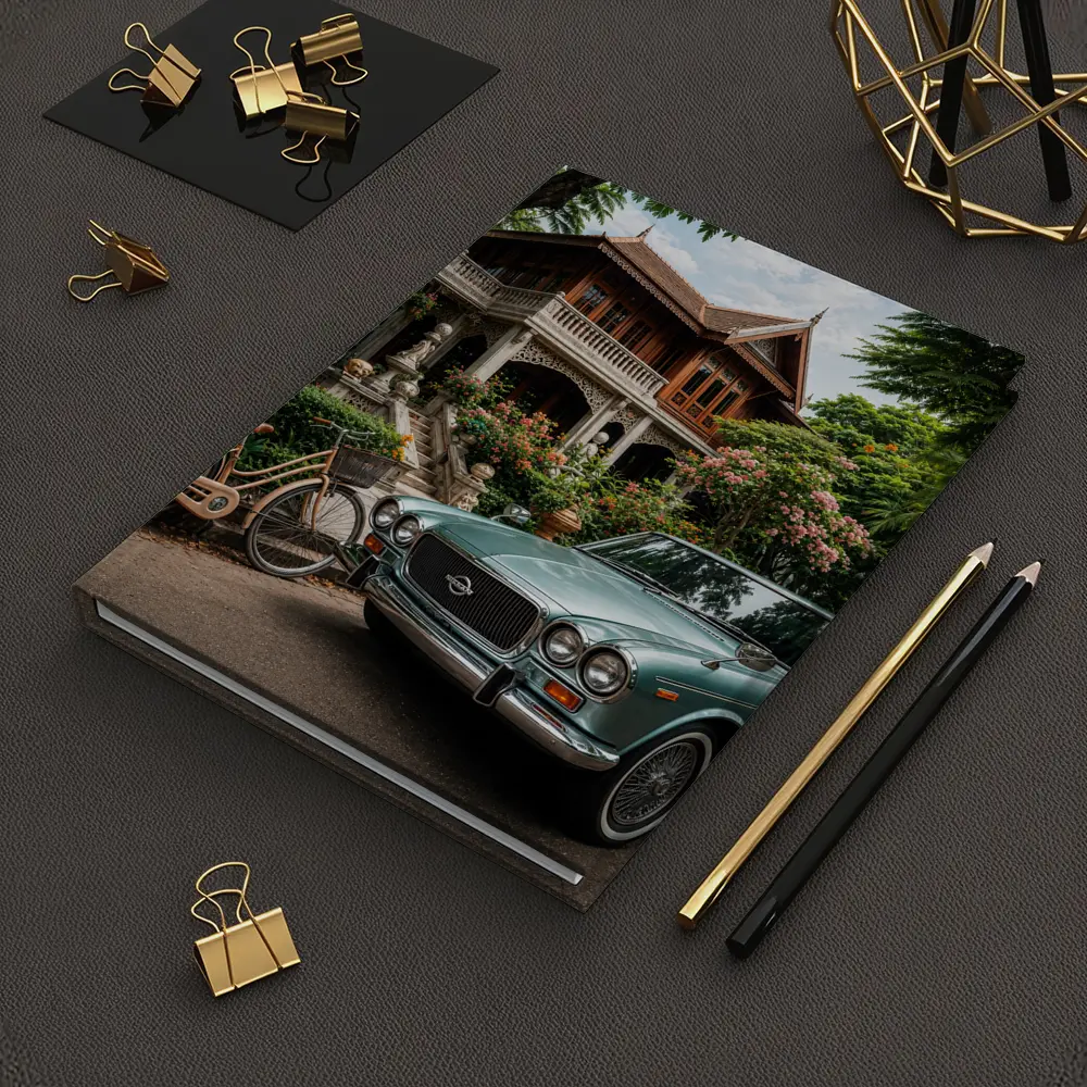 Vintage Nissan Classic Car Thai Villa – Notebooks