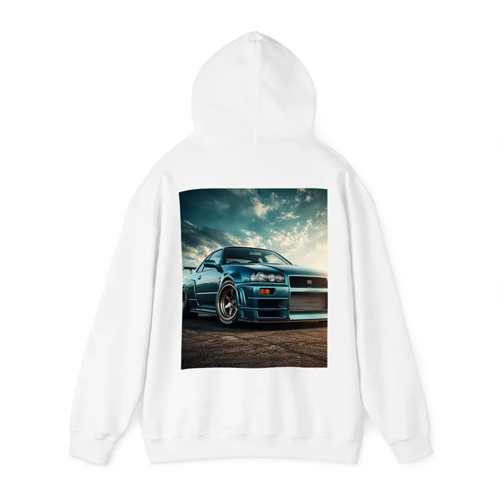 Nissan Skyline GT R Teal Sky – Hoodies