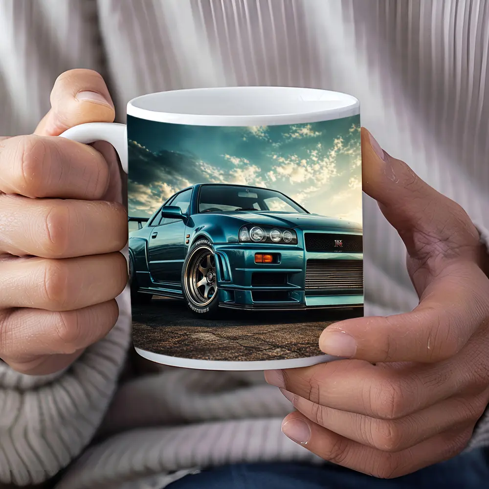 Nissan Skyline GT R Teal Sky – Mugs