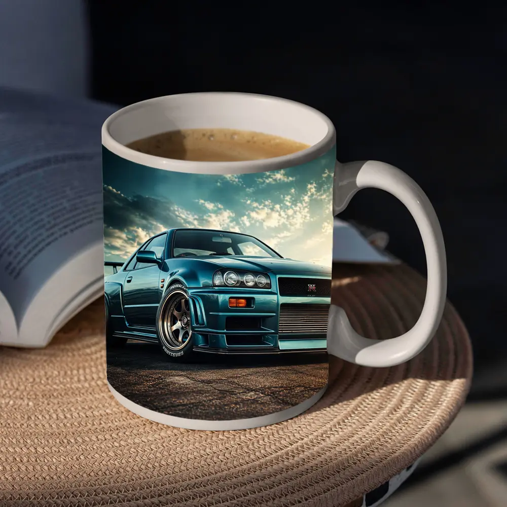 Nissan Skyline GT R Teal Sky – Mugs