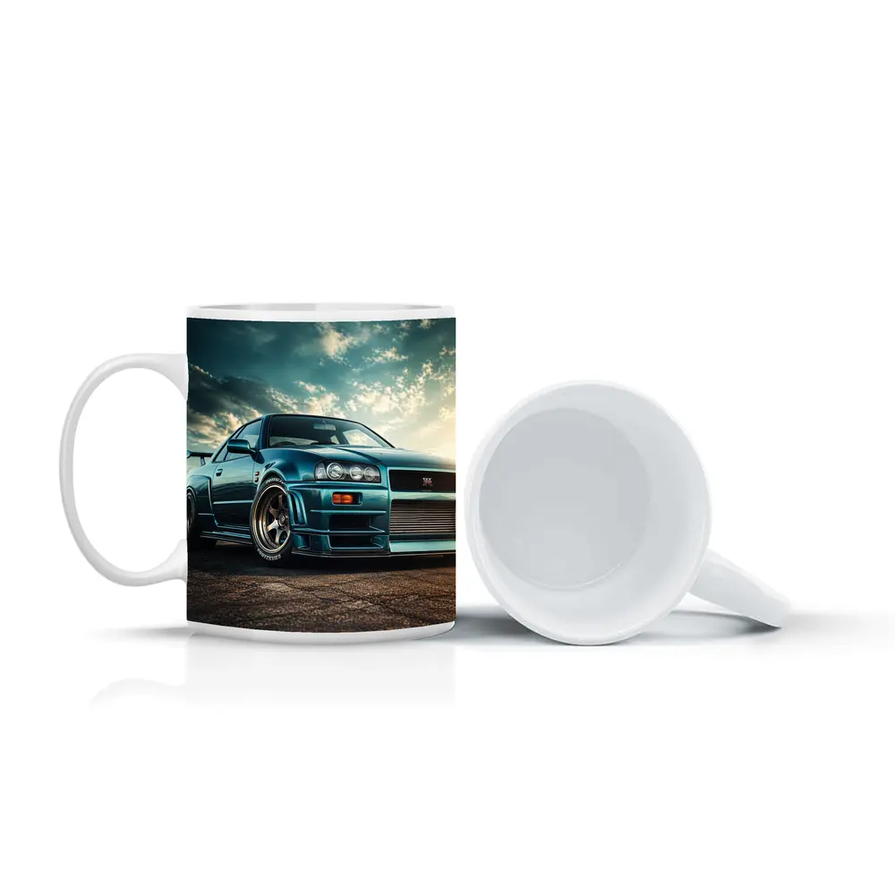 Nissan Skyline GT R Teal Sky – Mugs