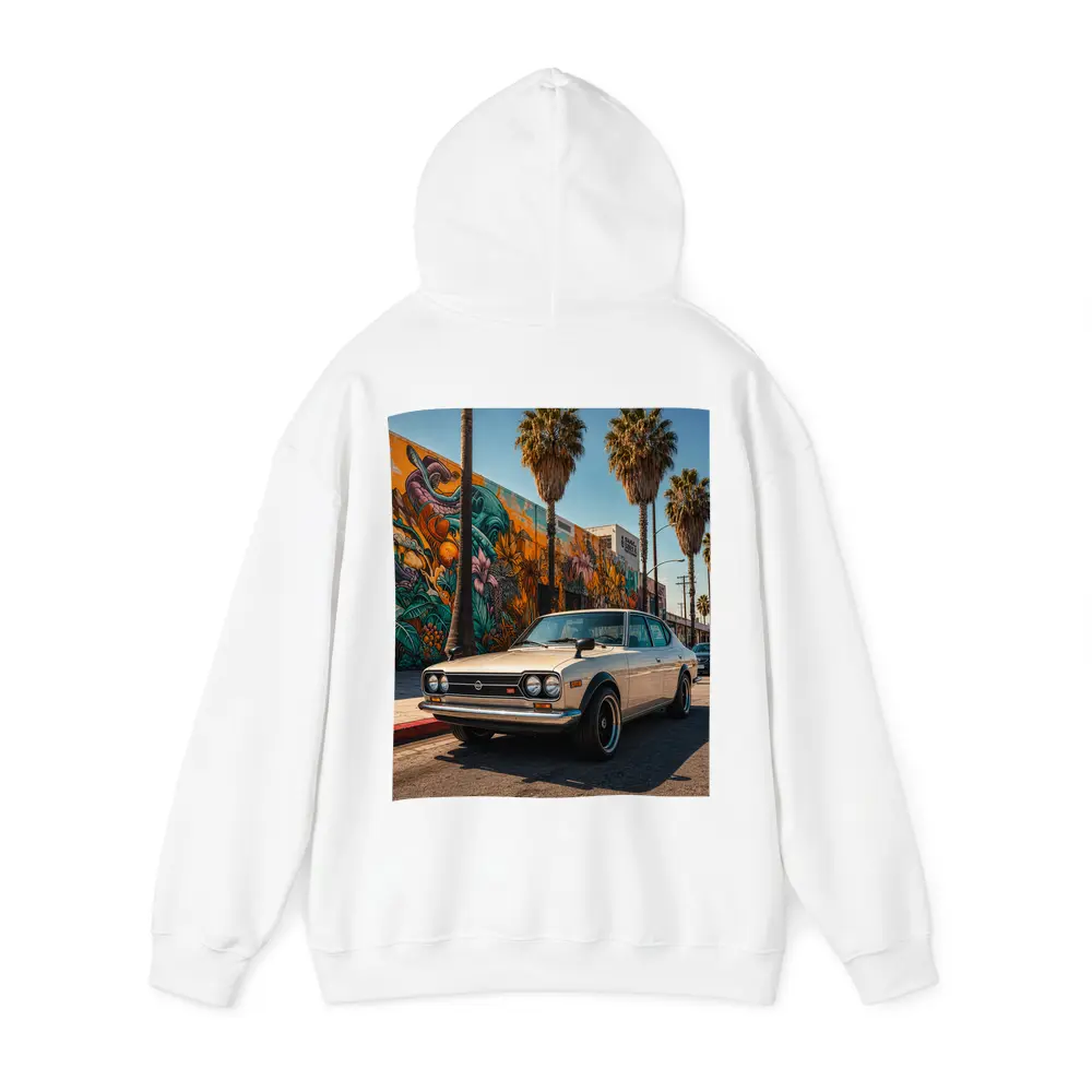 Vintage Nissan Sunny Coupe Los Angeles Street – Hoodies