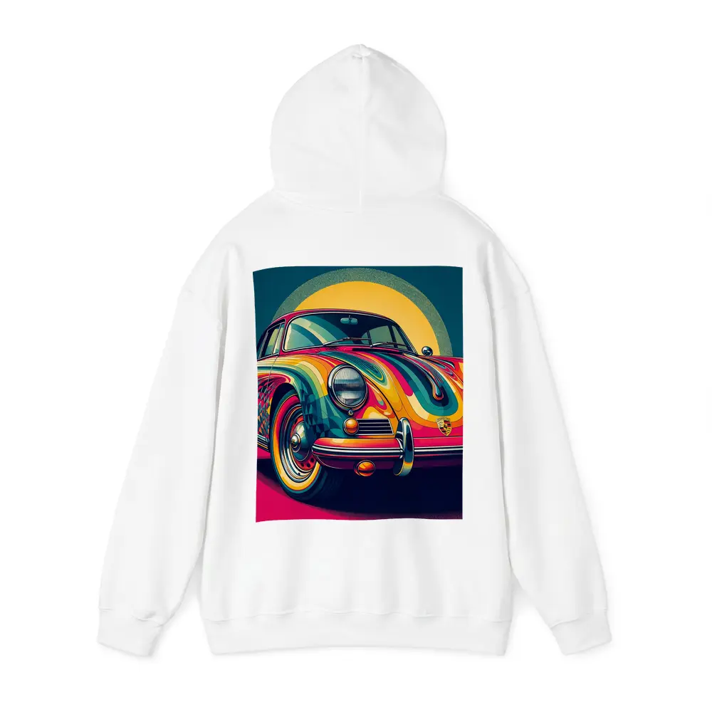 Porsche 356 Colorful Psychedelic Pop Art – Hoodies