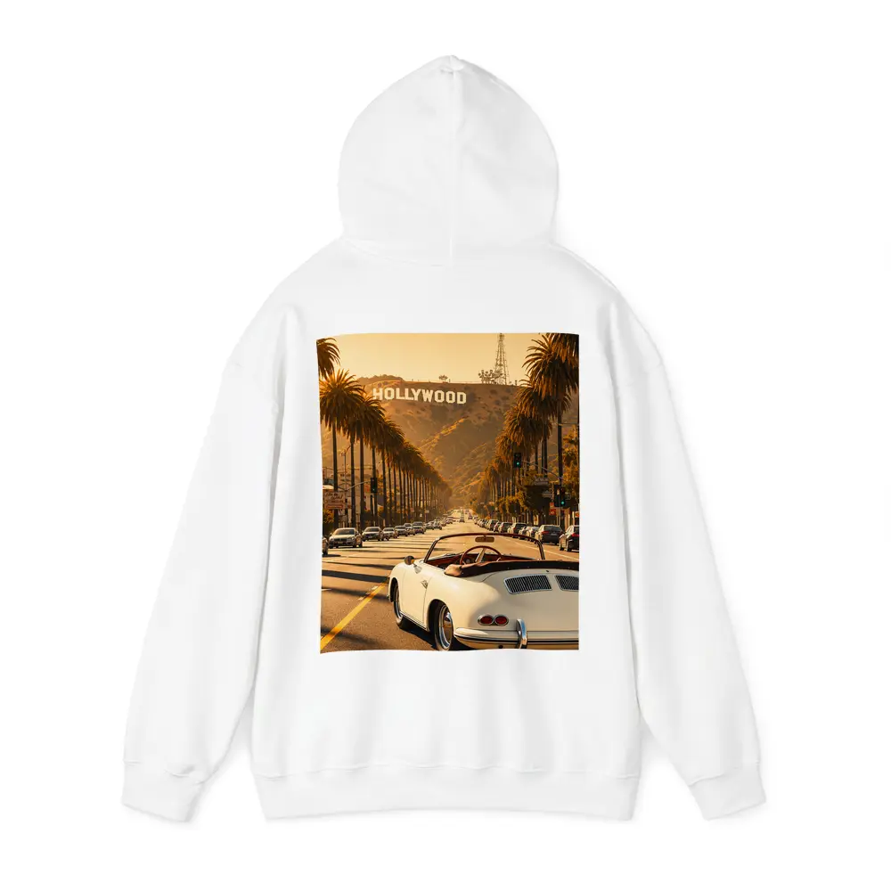 Porsche 356 Convertible Hollywood Boulevard Los Angeles – Hoodies