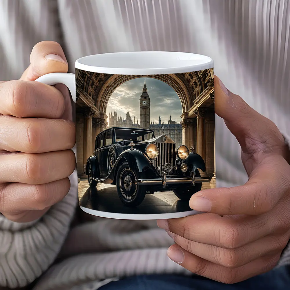 Vintage Rolls Royce Classic Car London – Mugs