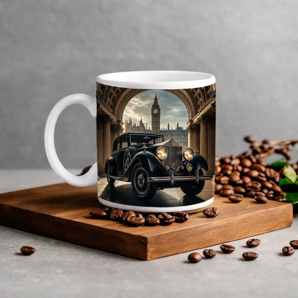 Vintage Rolls Royce Classic Car London – Mugs
