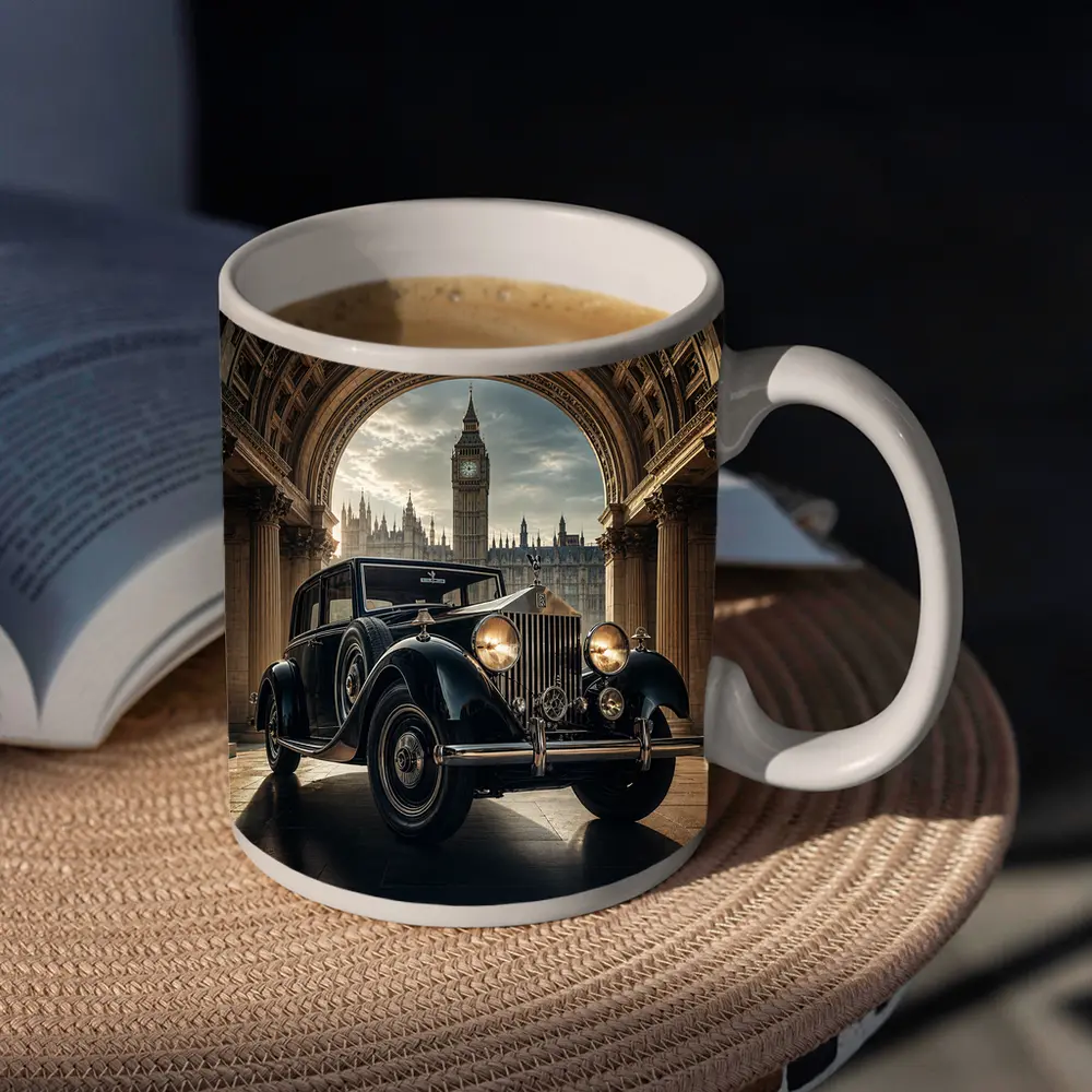 Vintage Rolls Royce Classic Car London – Mugs