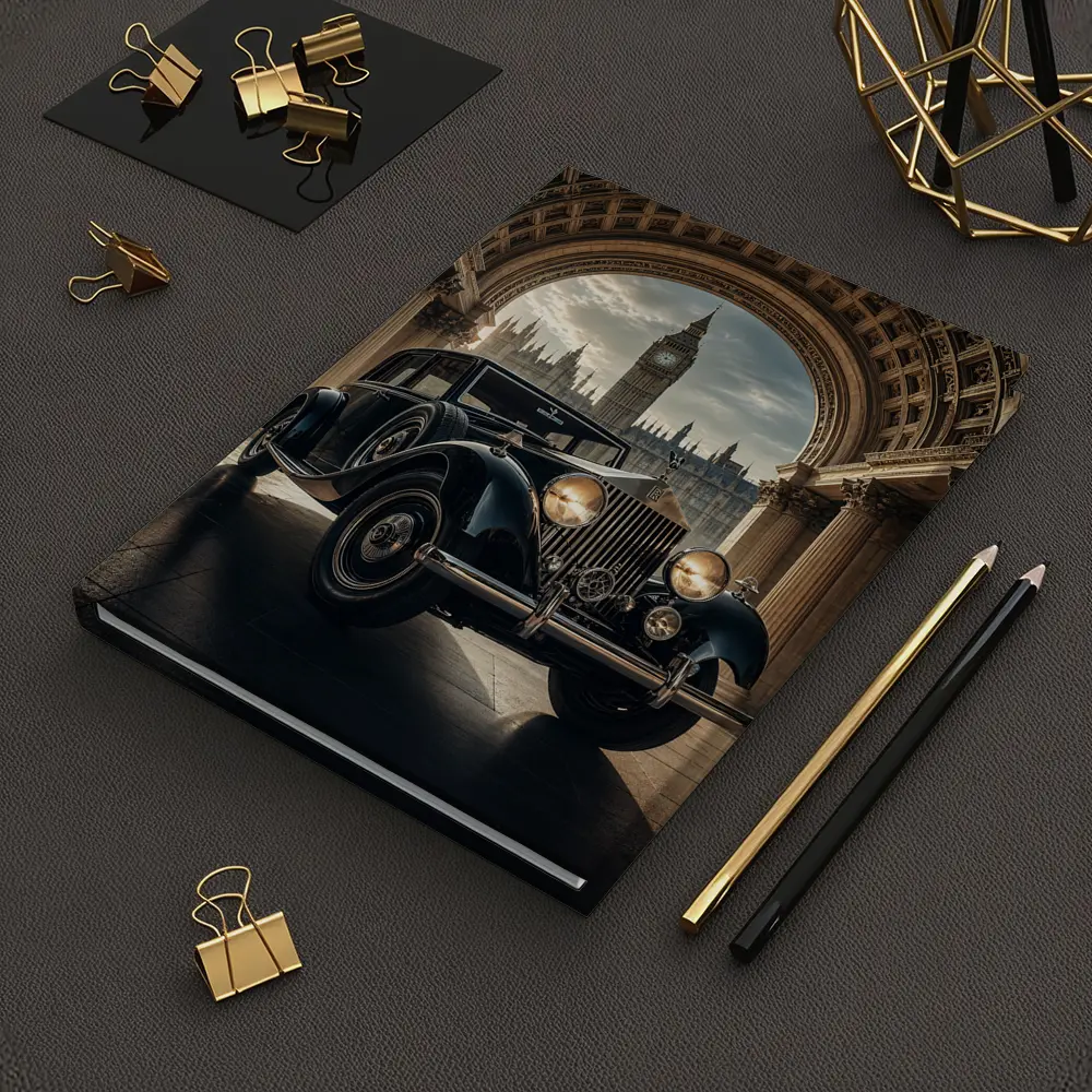 Vintage Rolls Royce Classic Car London – Notebooks