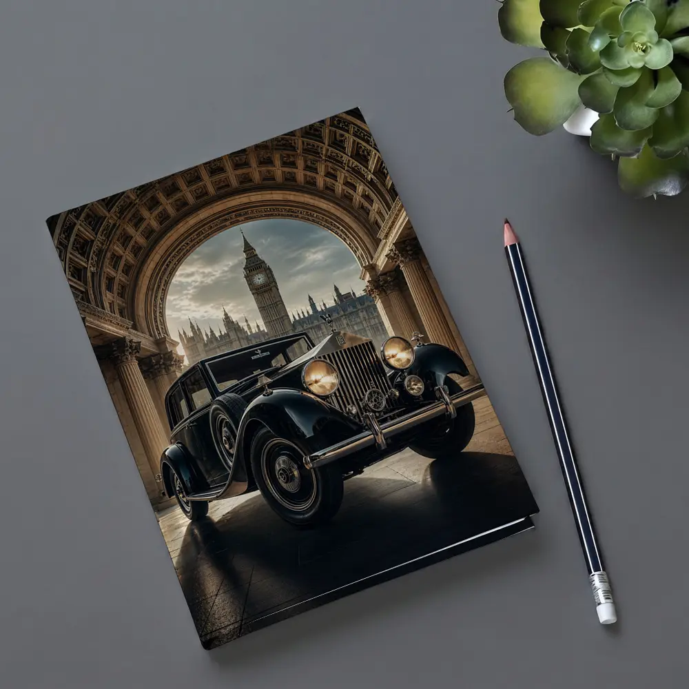 Vintage Rolls Royce Classic Car London – Notebooks