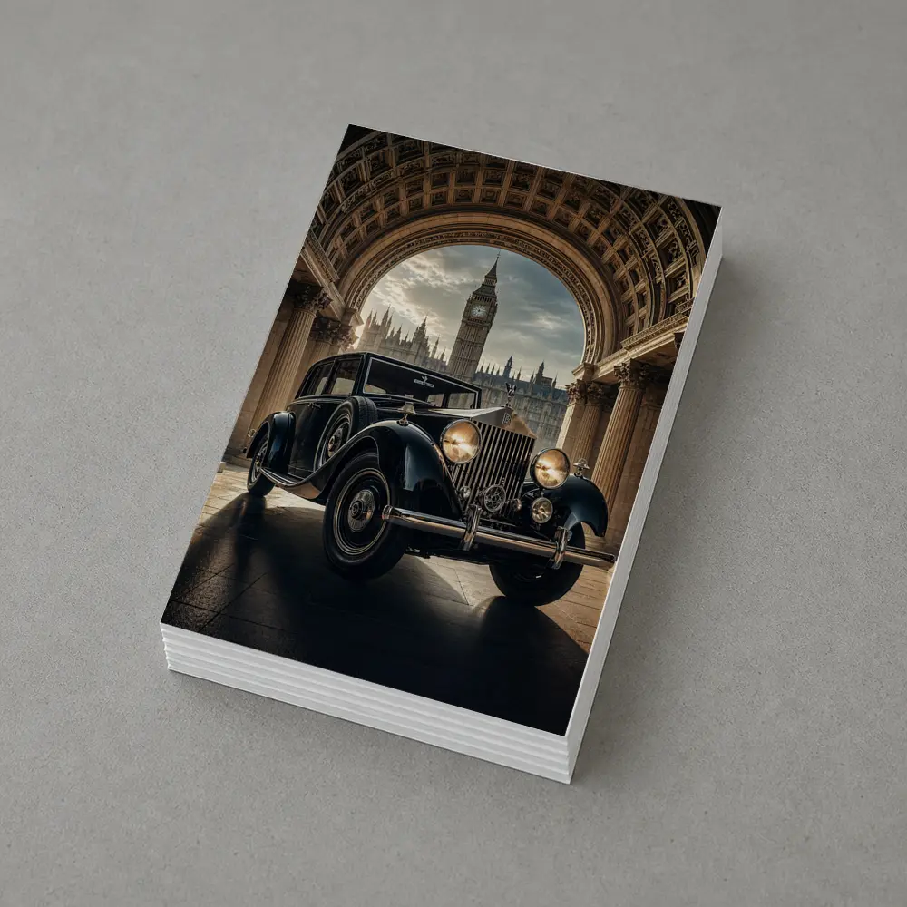 Vintage Rolls Royce Classic Car London – Postcards