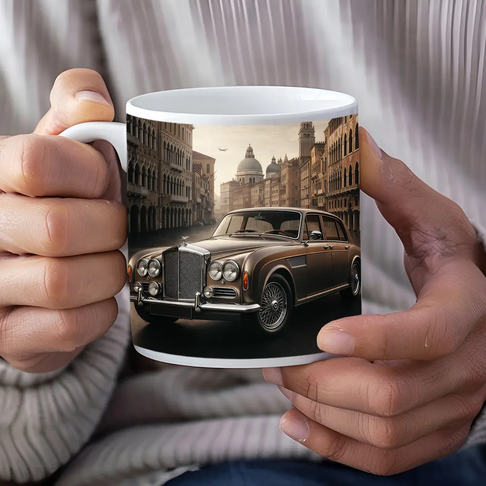 Vintage Bentley Flying Spur Venice Street – Mugs