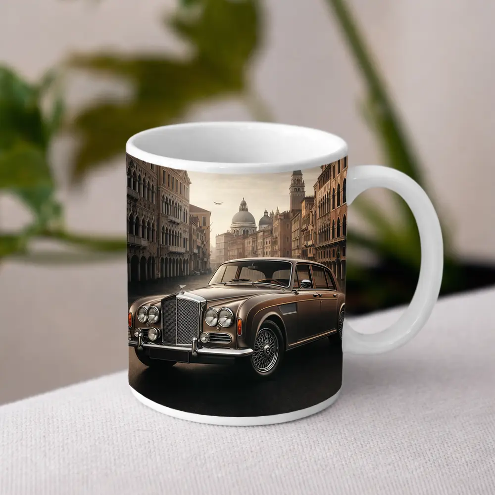 Vintage Bentley Flying Spur Venice Street – Mugs