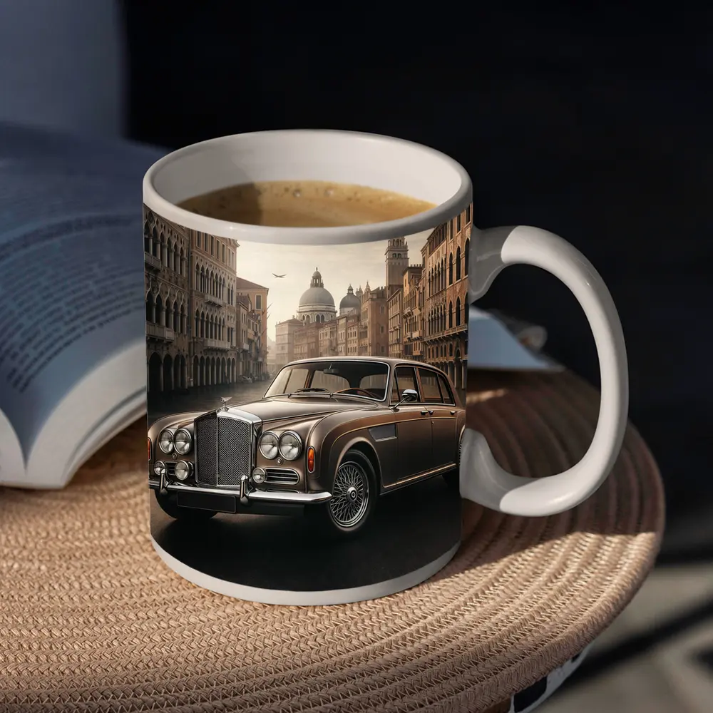 Vintage Bentley Flying Spur Venice Street – Mugs