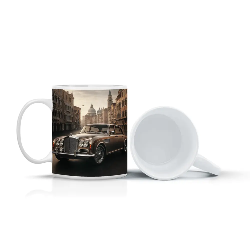 Vintage Bentley Flying Spur Venice Street – Mugs