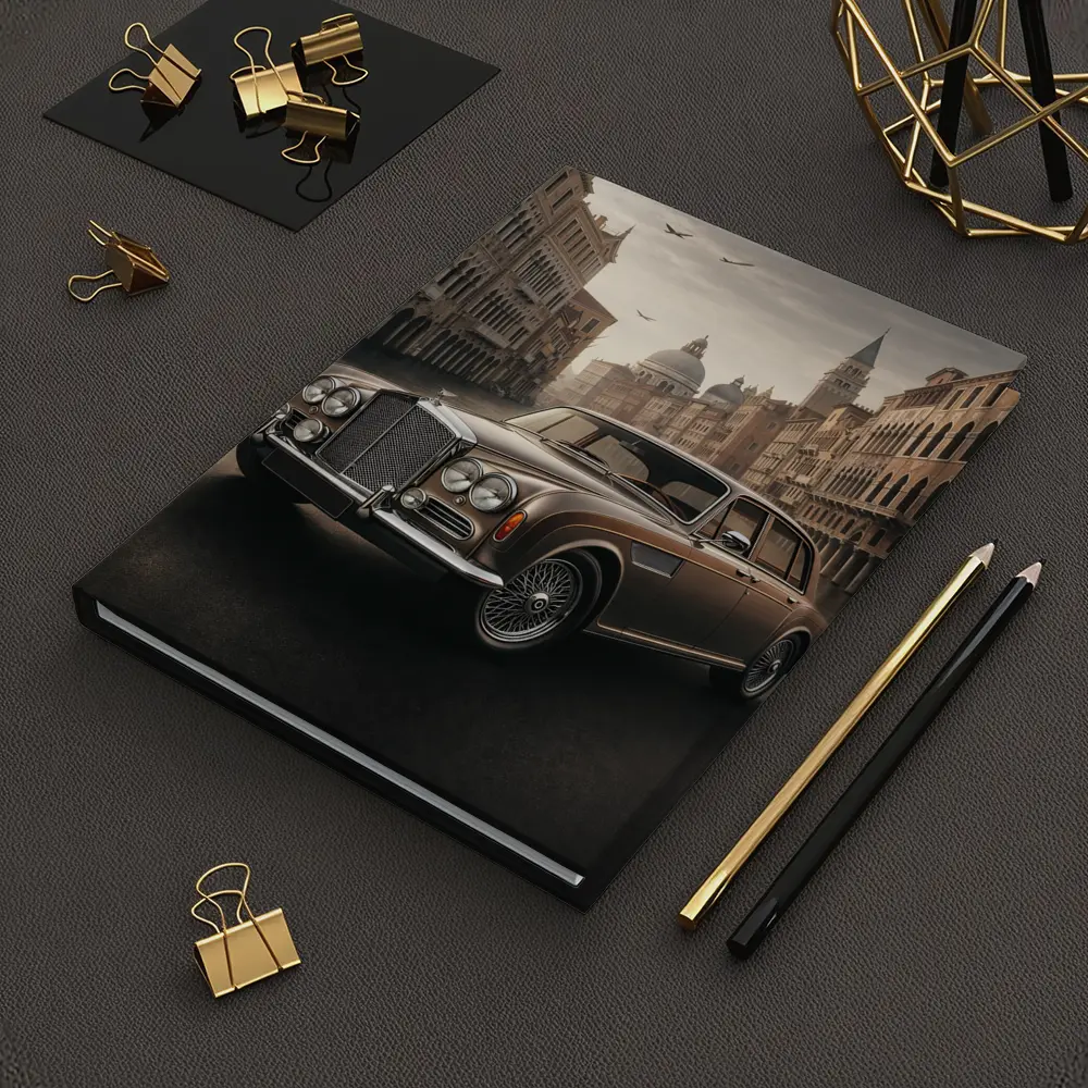 Vintage Bentley Flying Spur Venice Street – Notebooks