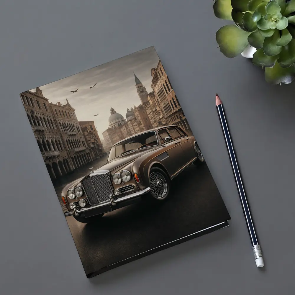Vintage Bentley Flying Spur Venice Street – Notebooks