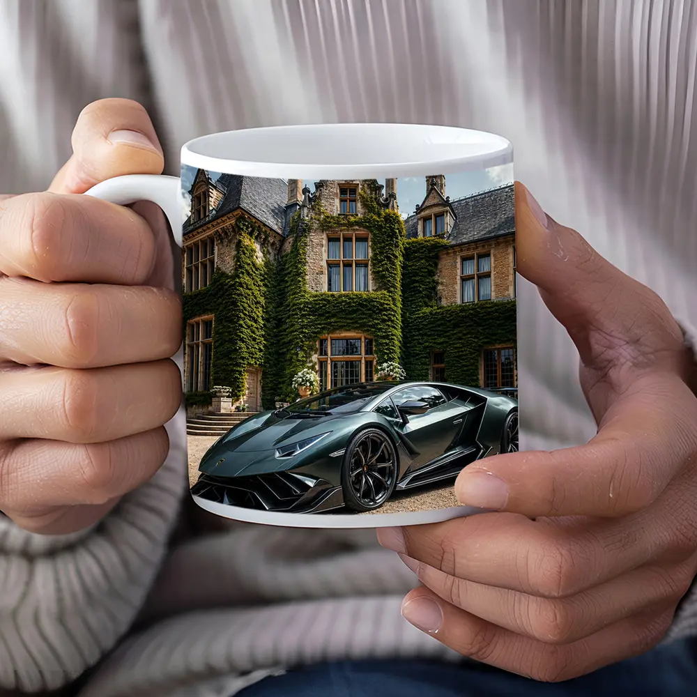 Lamborghini Sian Dark Green Manor Estate – Mugs