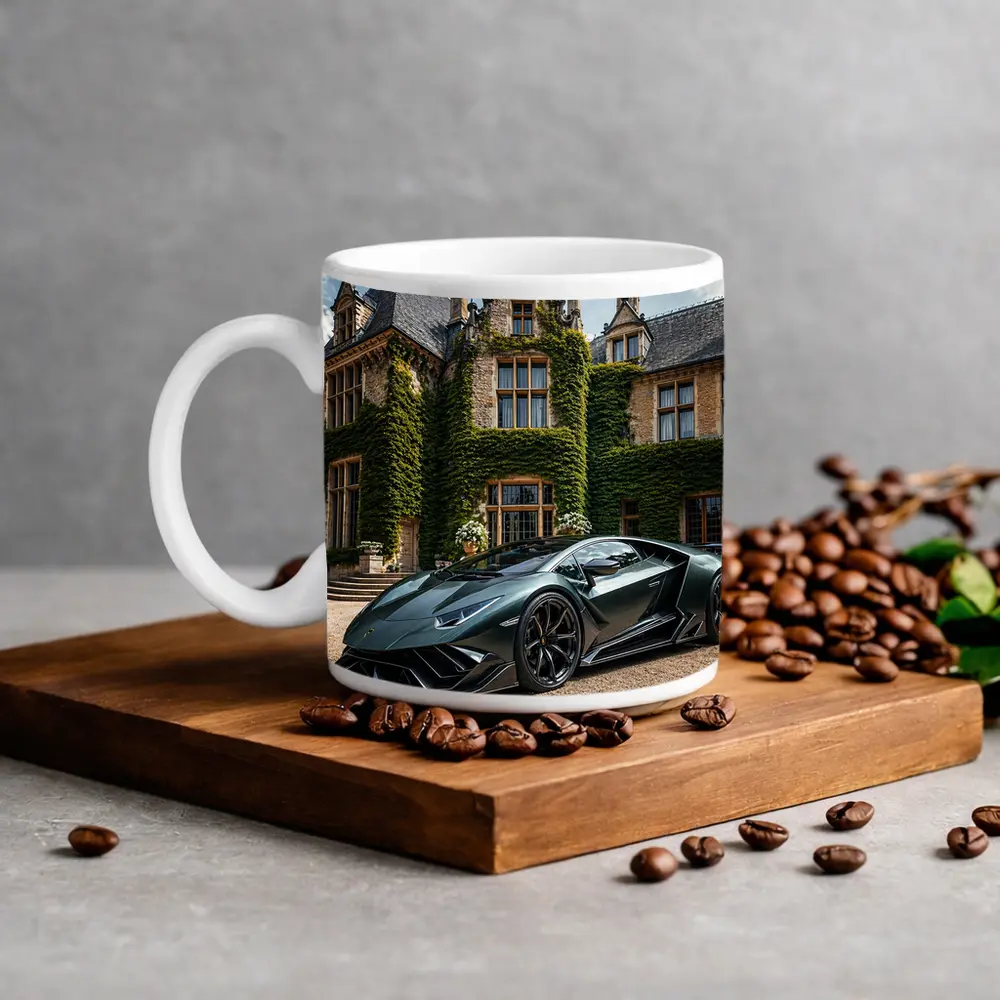 Lamborghini Sian Dark Green Manor Estate – Mugs