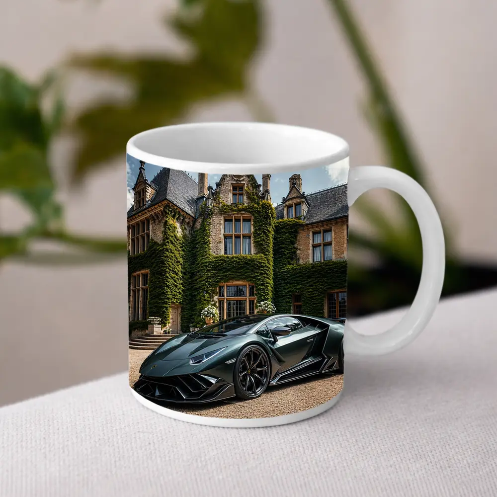 Lamborghini Sian Dark Green Manor Estate – Mugs