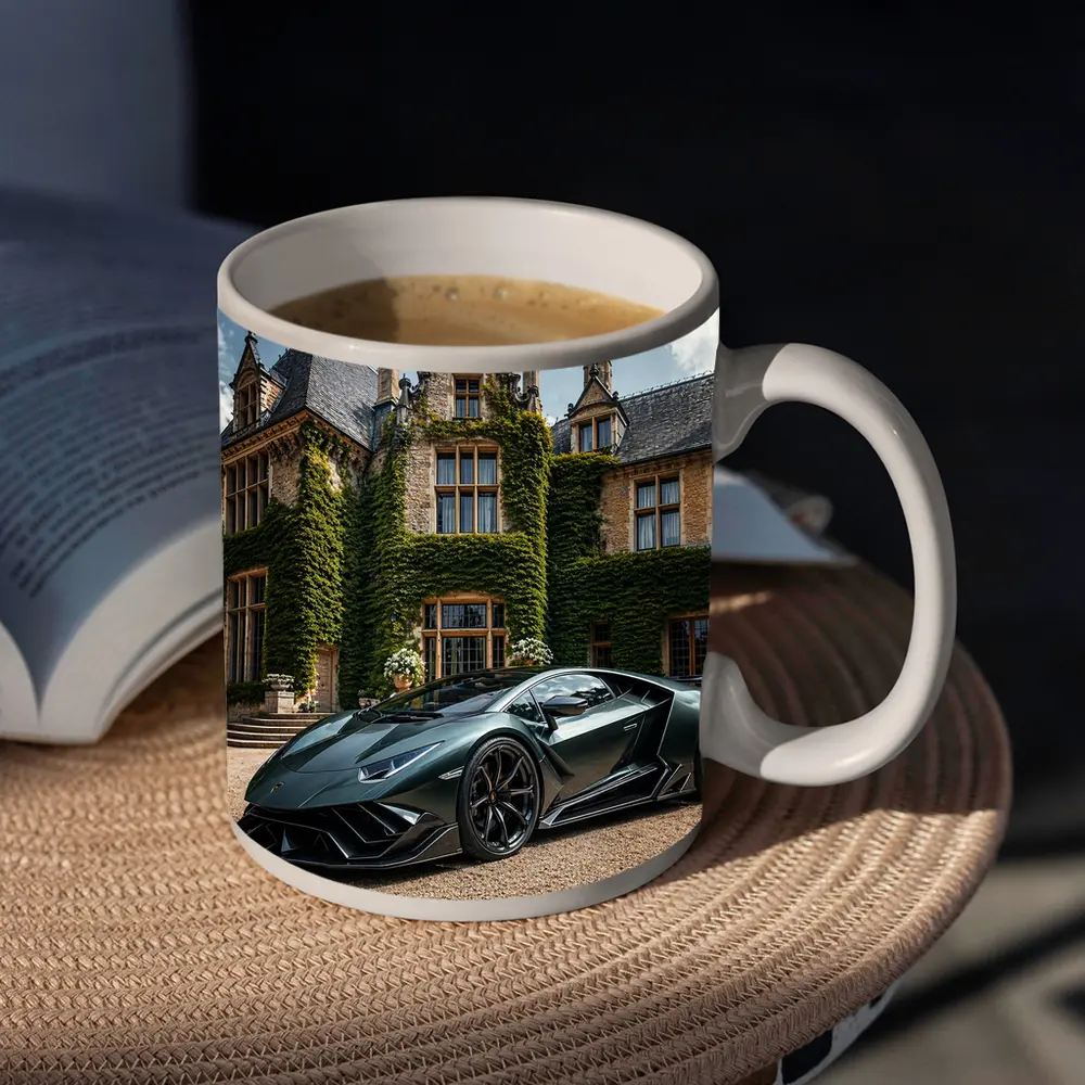 Lamborghini Sian Dark Green Manor Estate – Mugs