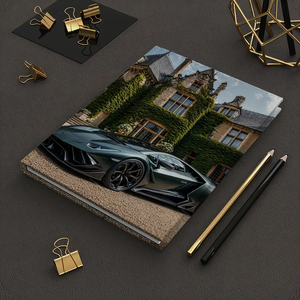Lamborghini Sian Dark Green Manor Estate – Notebooks