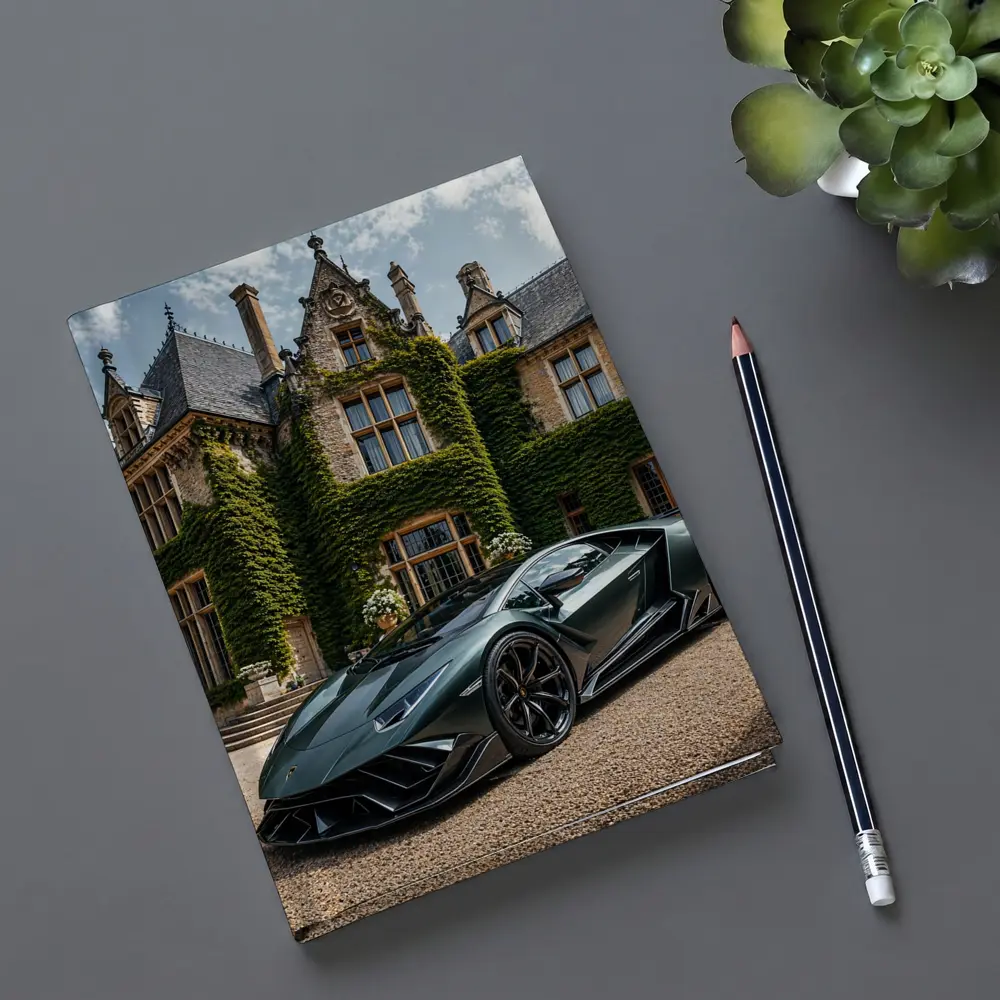 Lamborghini Sian Dark Green Manor Estate – Notebooks