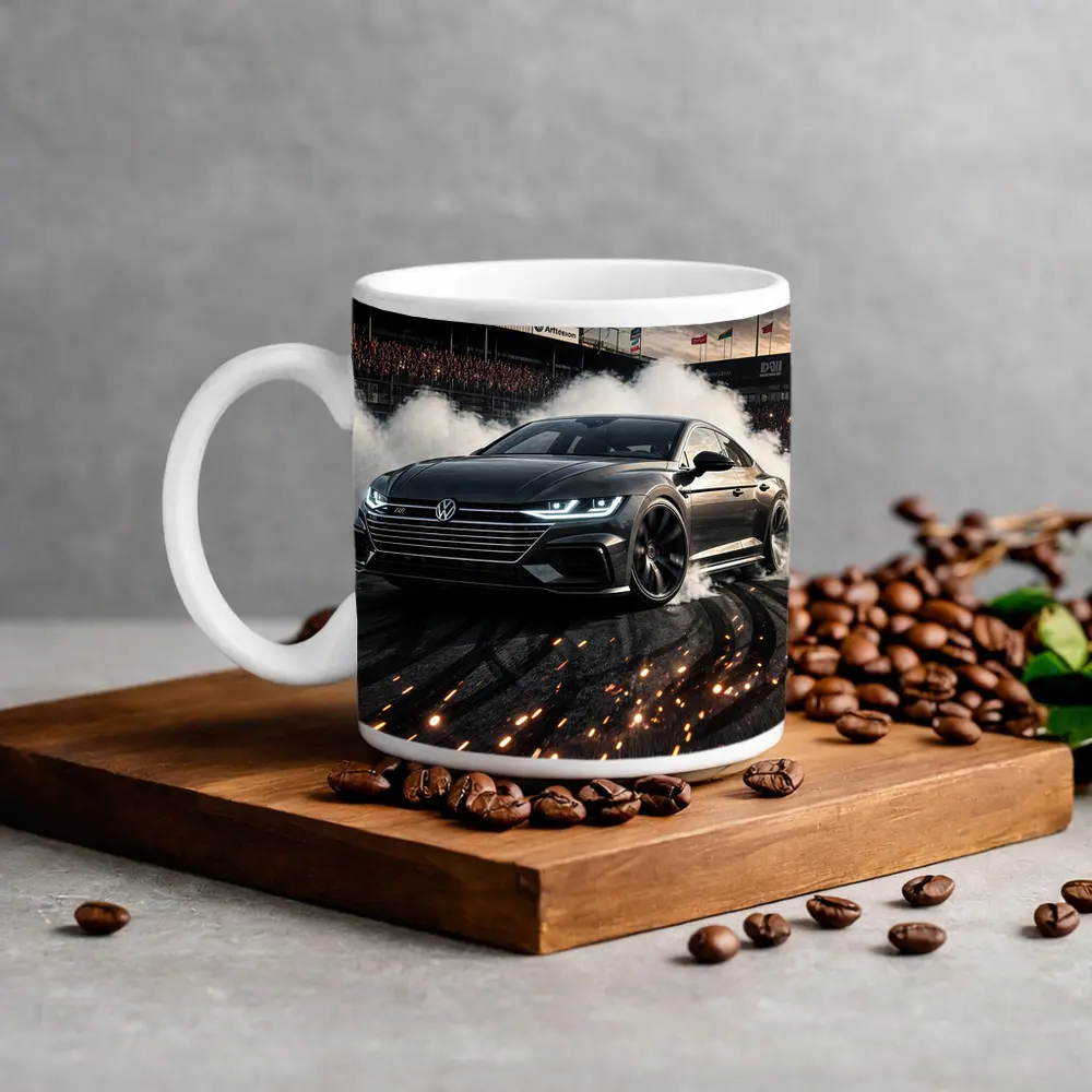 Volkswagen Arteon Drift Racing Track Smoke – Mugs