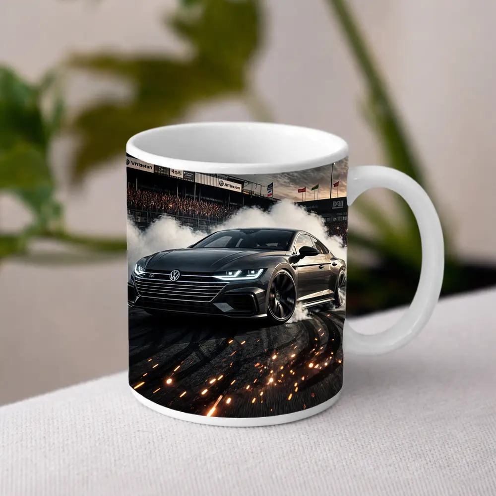 Volkswagen Arteon Drift Racing Track Smoke – Mugs