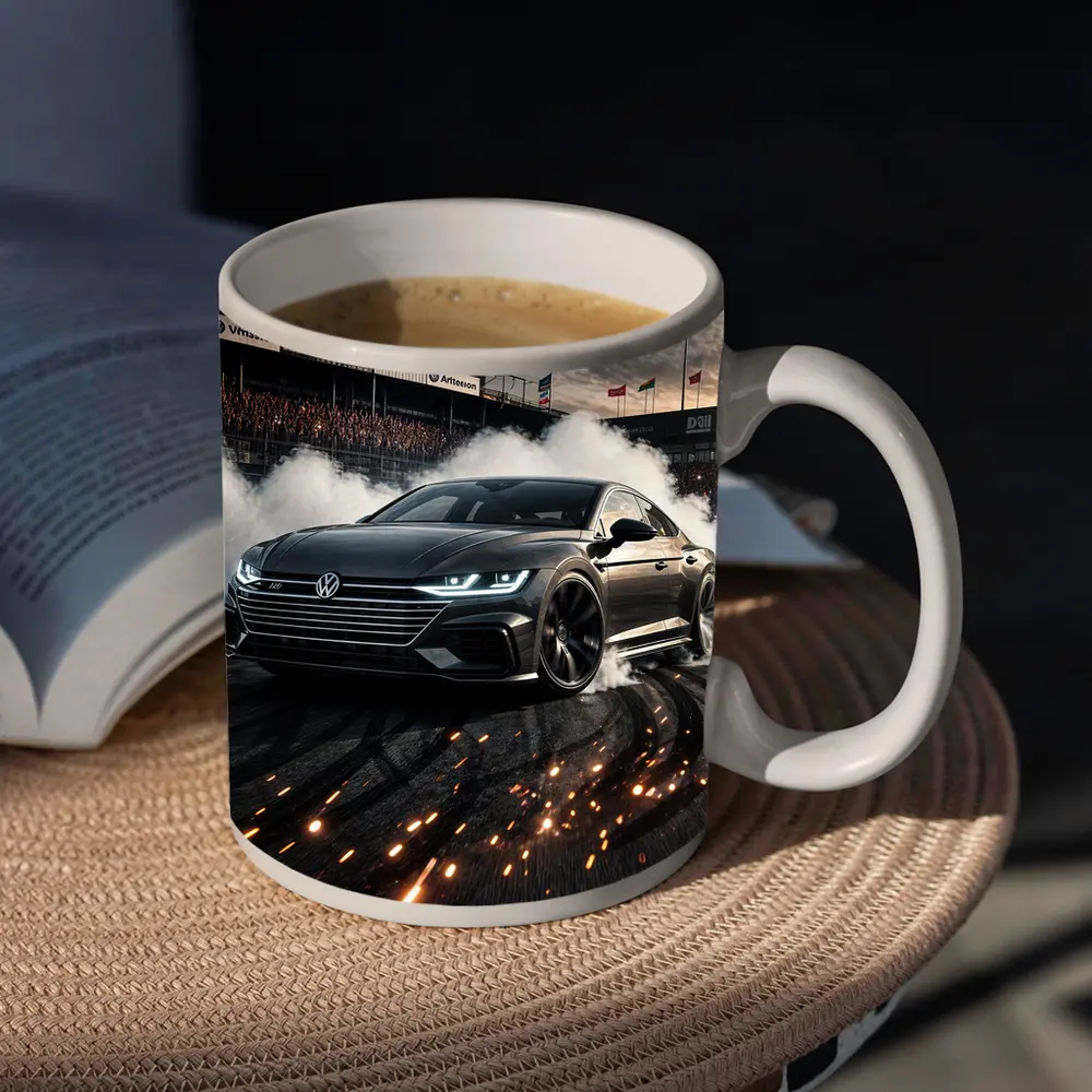 Volkswagen Arteon Drift Racing Track Smoke – Mugs