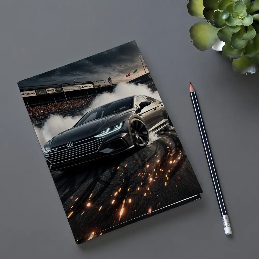 Volkswagen Arteon Drift Racing Track Smoke – Notebooks