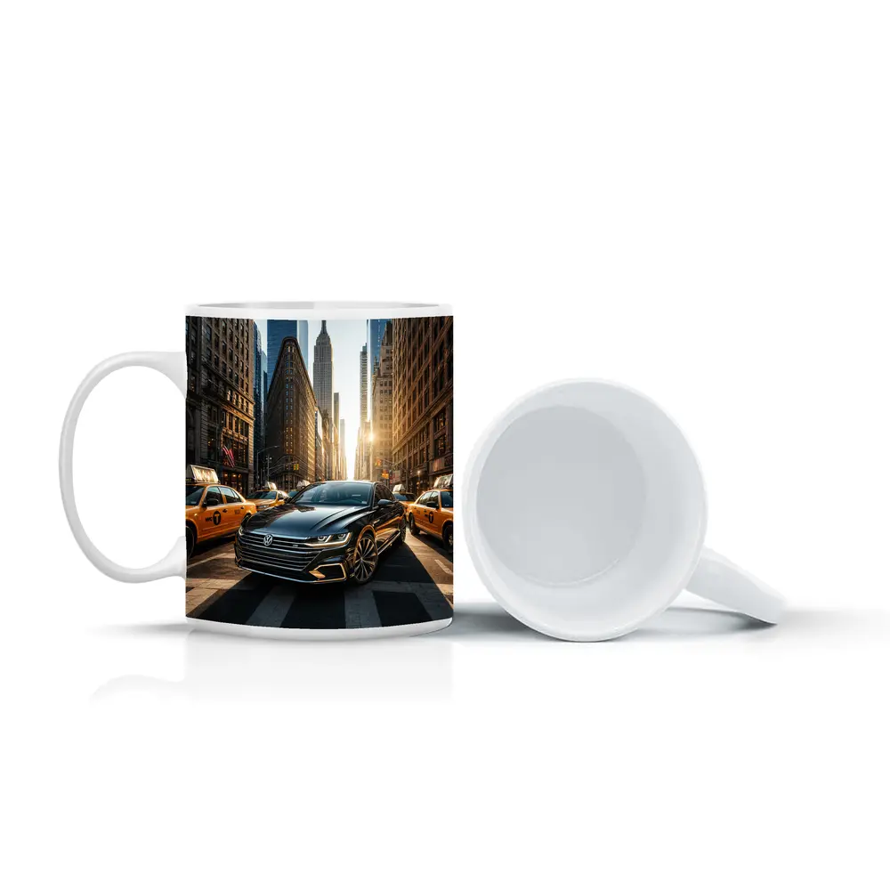 Volkswagen Arteon Black Car New York City – Mugs