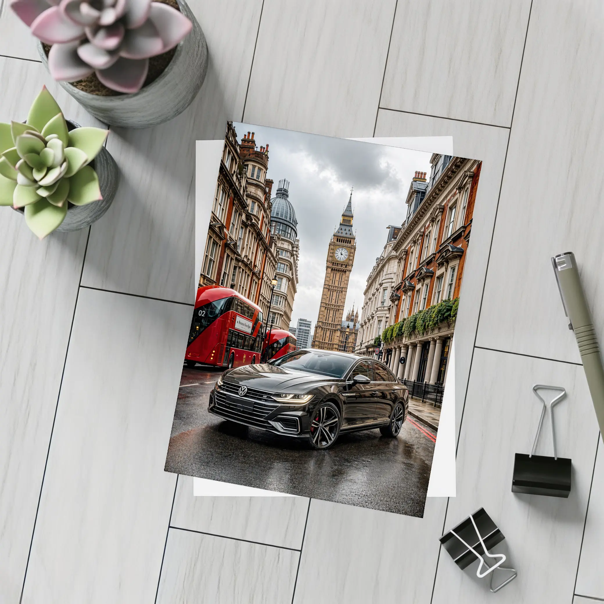 Volkswagen Arteon R Line London Street – Postcards
