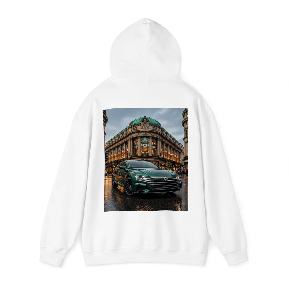 Volkswagen Arteon Green Car London Street – Hoodies