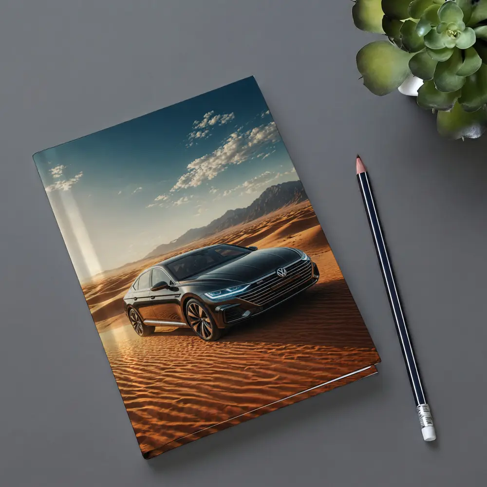 Volkswagen Arteon Sedan Desert Landscape Sunlight – Notebooks